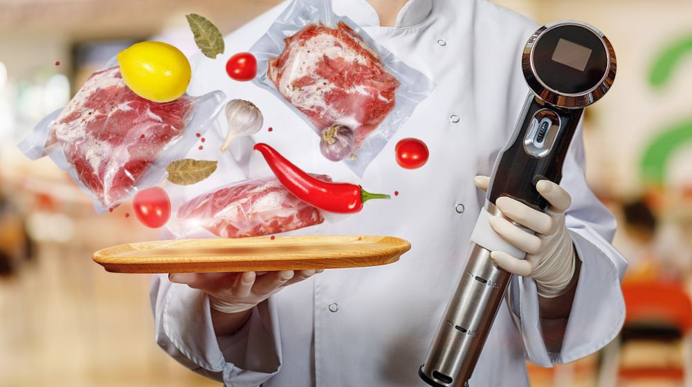 bolsa de vacío cocción