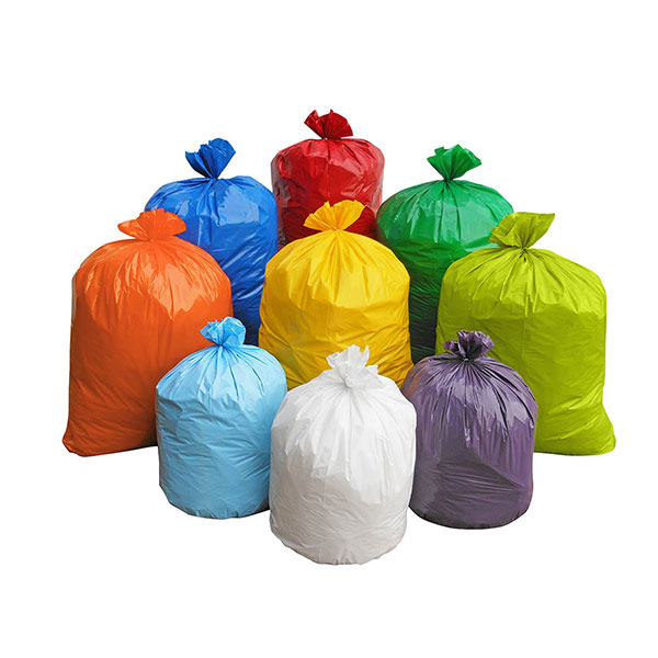 Bolsas de basura de colores